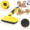 Self Cleaning Slicker Brush Pets Dogs Grooming Shedding Tools Pet Hair Grooming Remover